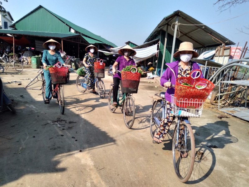 Mô hình chợ dân sinh giảm rác thải nhựa ở Hà Tĩnh
