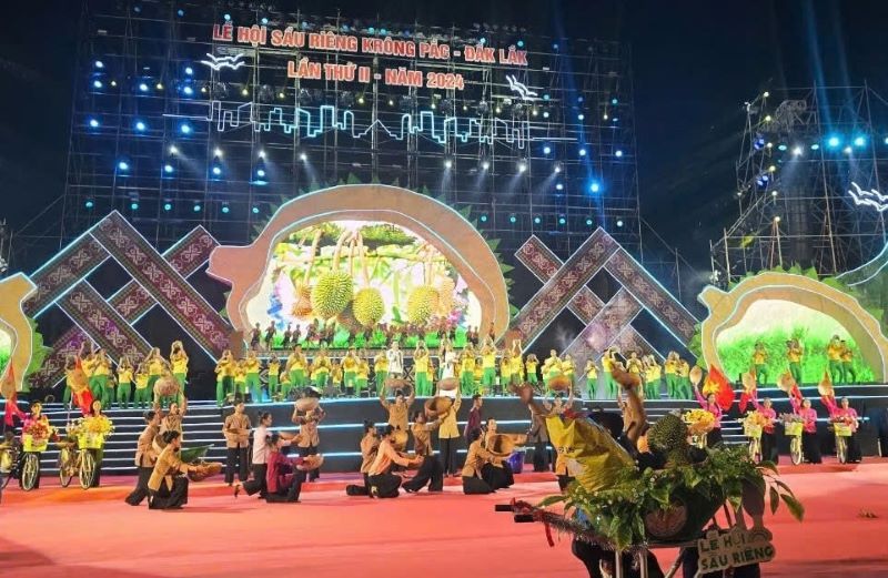 Đắk Lắk: Lễ hội Sầu riêng lần thứ II năm 2024, diễn ra với nhiều hoạt động ý nghĩa