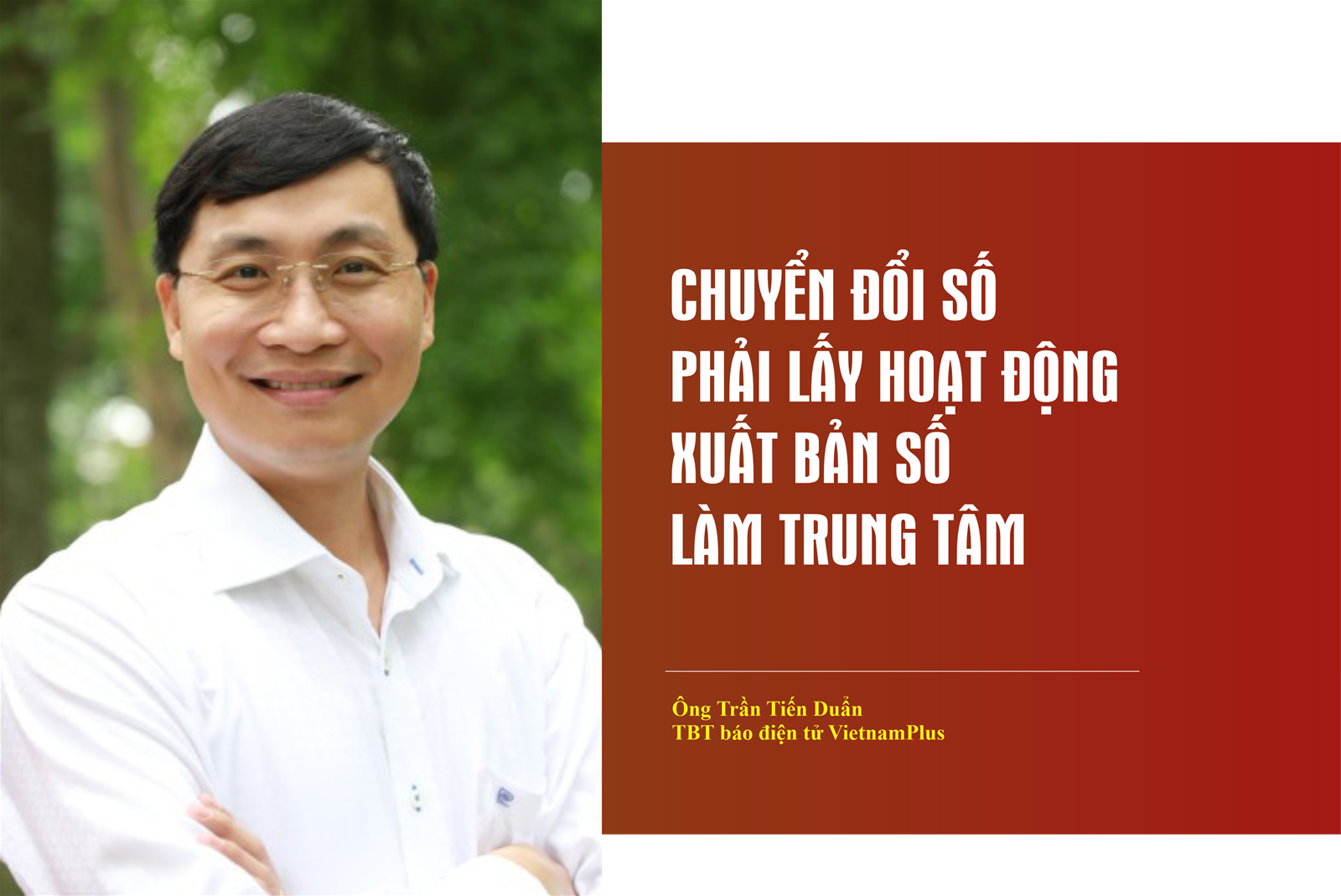Chuyển đổi số báo chí - xu hướng tất yếu của thời đại