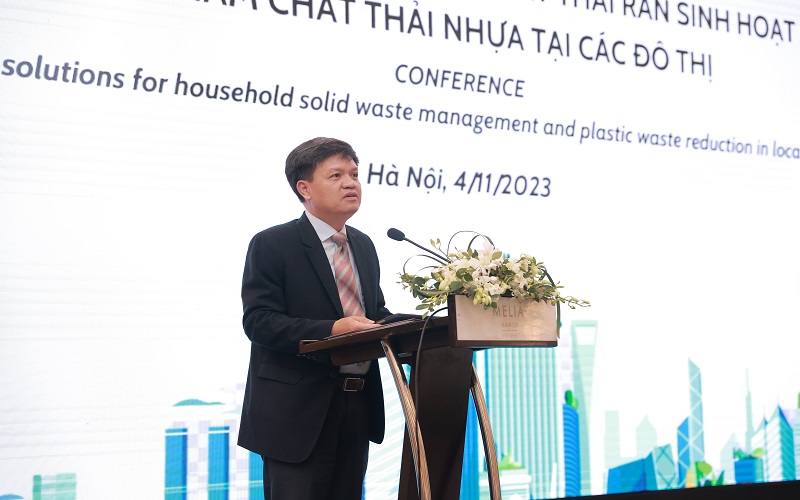 Hội nghị “Mô hình, giải pháp quản lý chất thải rắn sinh hoạt và giảm thiểu chất thải nhựa tại các đô thị”