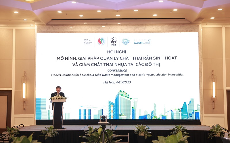 Hội nghị “Mô hình, giải pháp quản lý chất thải rắn sinh hoạt và giảm thiểu chất thải nhựa tại các đô thị”