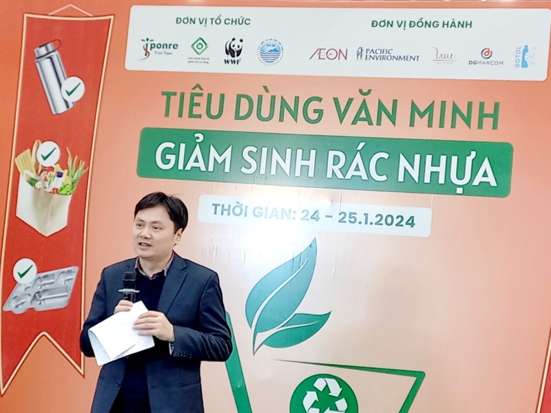 Chiến dịch “Tiêu dùng văn, giảm sinh rác nhựa”