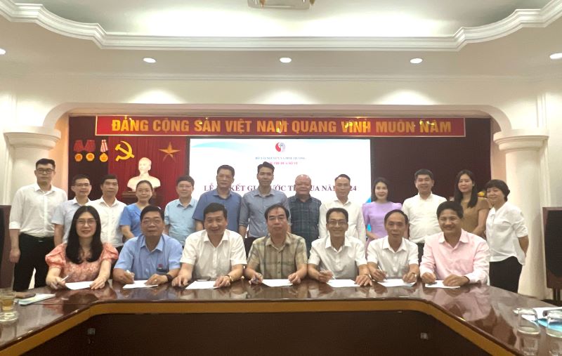 Tổng kết công tác thi đua, khen thưởng năm 2023  và phương hướng, nhiệm vụ năm 2024 Khối thi đua số VI