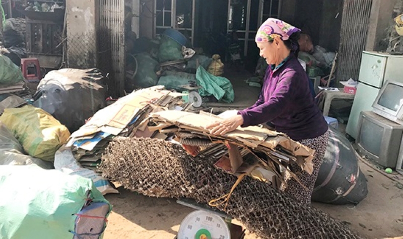 Nghề đồng nát và câu chuyện kinh tế tuần hoàn