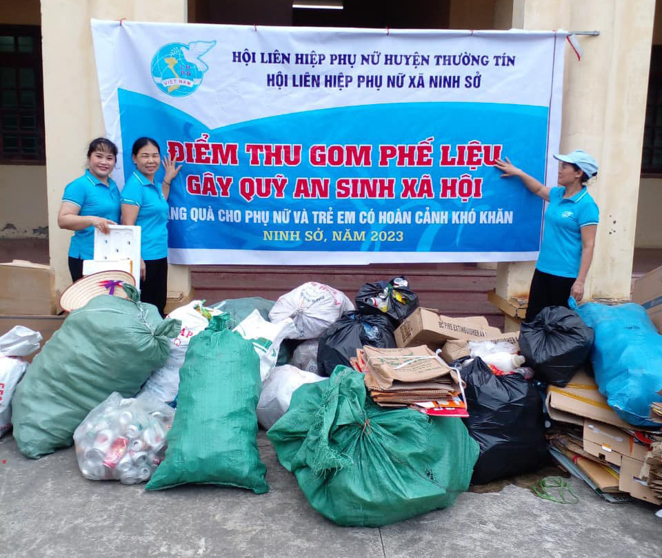 Nữ Chủ tịch Hội nỗ lực bảo vệ môi trường