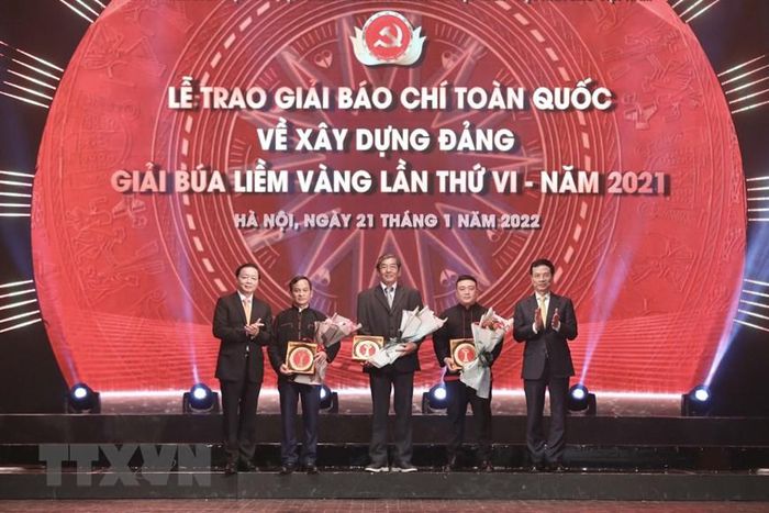 Toàn cảnh lễ trao giải Búa liềm Vàng lần thứ VI - năm 2021