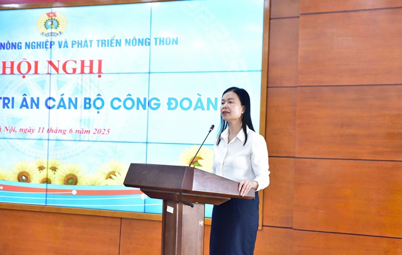 Công đoàn Cơ quan Bộ Nông nghiệp và PTNT hoàn thành sứ mệnh lịch sử 30 năm đồng hành cùng viên chức, đoàn viên, người lao động