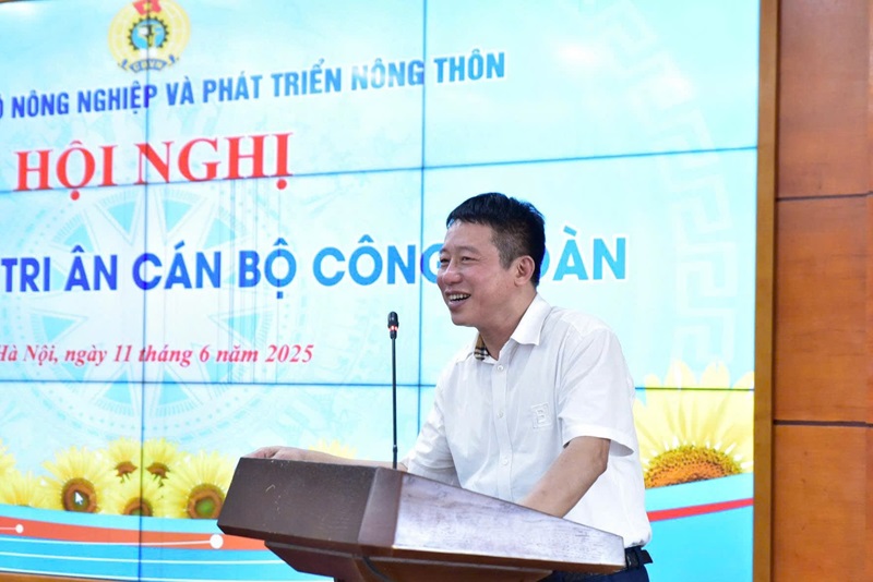 Công đoàn Cơ quan Bộ Nông nghiệp và PTNT hoàn thành sứ mệnh lịch sử 30 năm đồng hành cùng viên chức, đoàn viên, người lao động