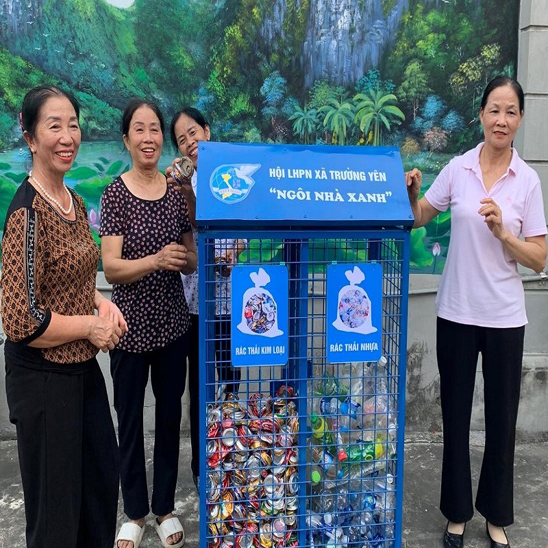 Hội phụ nữ xã Trường Yên: Ra mắt “ngôi nhà xanh”
