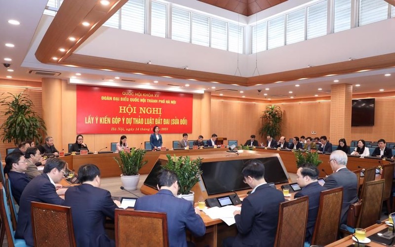 Hà Nội tổ chức hơn 2.500 cuộc lấy ý kiến góp ý Dự thảo Luật Đất đai (sửa đổi)