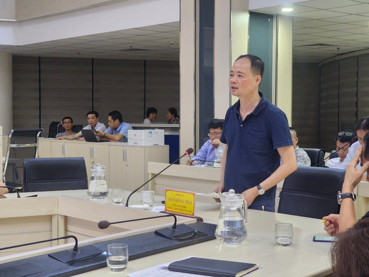 Tổng cục Khí tượng thuỷ văn họp khẩn ứng phó với cơn bão số 1