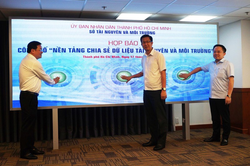 Thành phố Hồ Chí Minh công bố nền tảng chia sẻ dữ liệu tài nguyên và môi trường