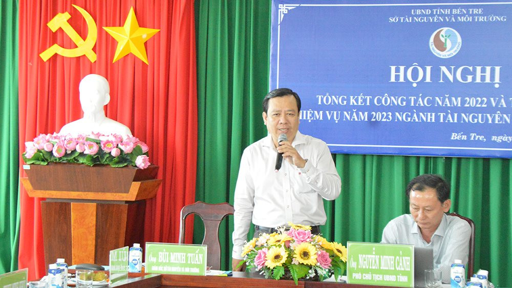 Ngành TN&MT Bến Tre tập trung thực hiện 6 nhiệm vụ trọng tâm năm 2023