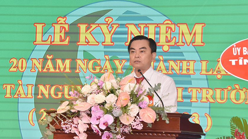 Sở TN&MT Tiền Giang kỷ niệm 20 năm ngày thành lập