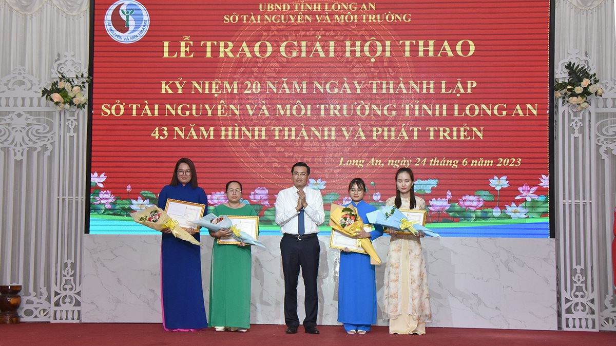 Sở TN&MT Long An kỷ niệm 20 năm Ngày thành lập
