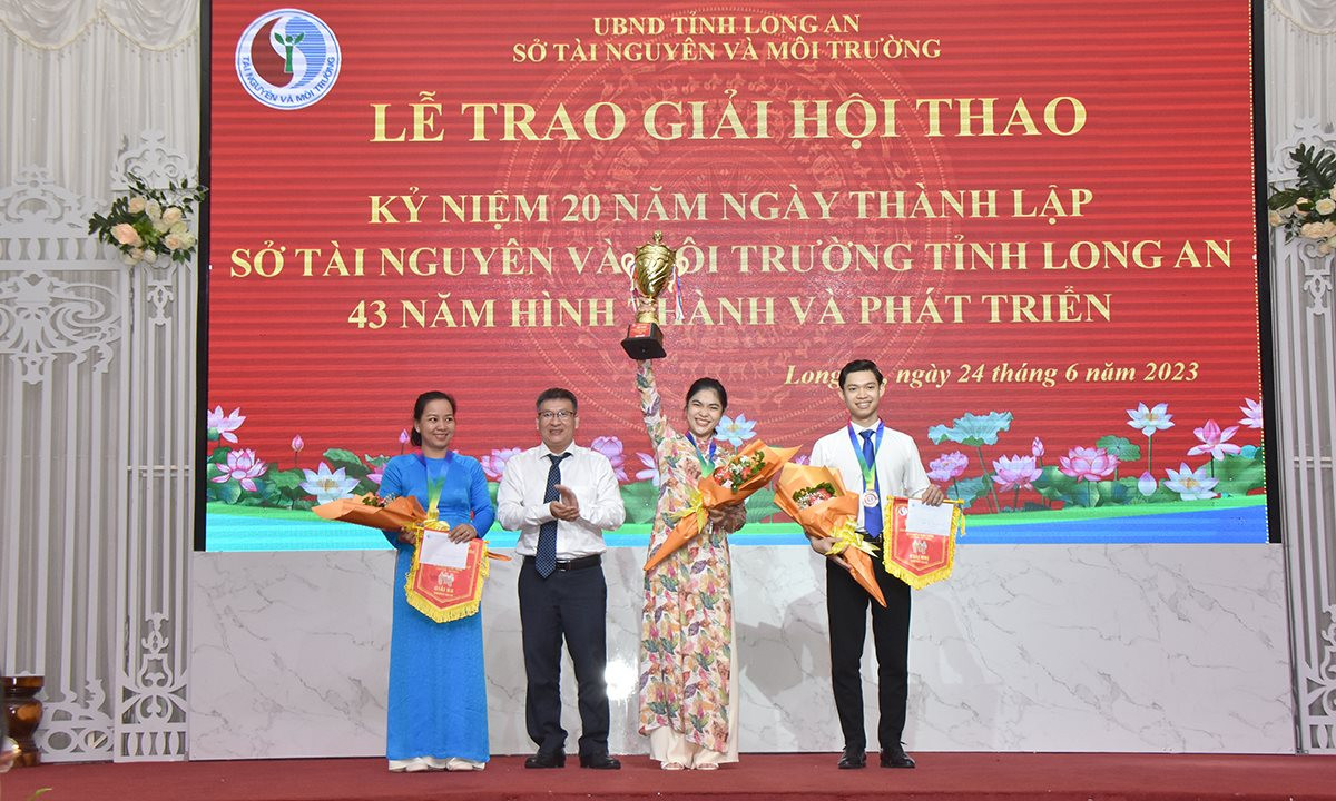 Sở TN&MT Long An kỷ niệm 20 năm Ngày thành lập