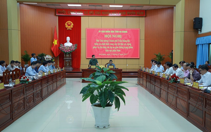 Phó Thủ tướng Trần Hồng Hà yêu cầu tháo gỡ ngay khó khăn cho mỏ đá xây dựng tại An Giang