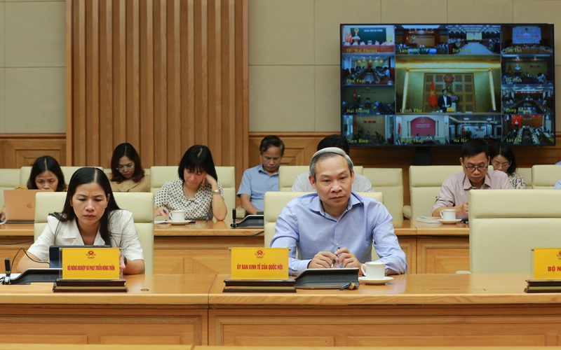 Hội nghị trực tuyến toàn quốc triển khai Luật Đất đai, Luật Nhà ở, Luật Kinh doanh bất động sản