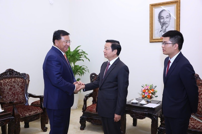 Phó Thủ tướng Trần Hồng Hà tiếp lãnh đạo tập đoàn xây dựng hàng đầu Trung Quốc