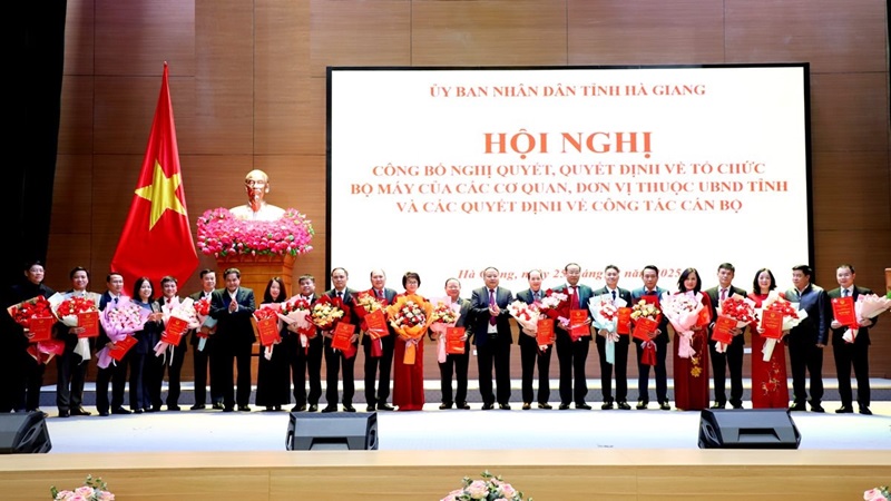 Hà Giang bổ nhiệm ông Hoàng Nhị Sơn làm Giám đốc Sở Nông nghiệp và Môi trường