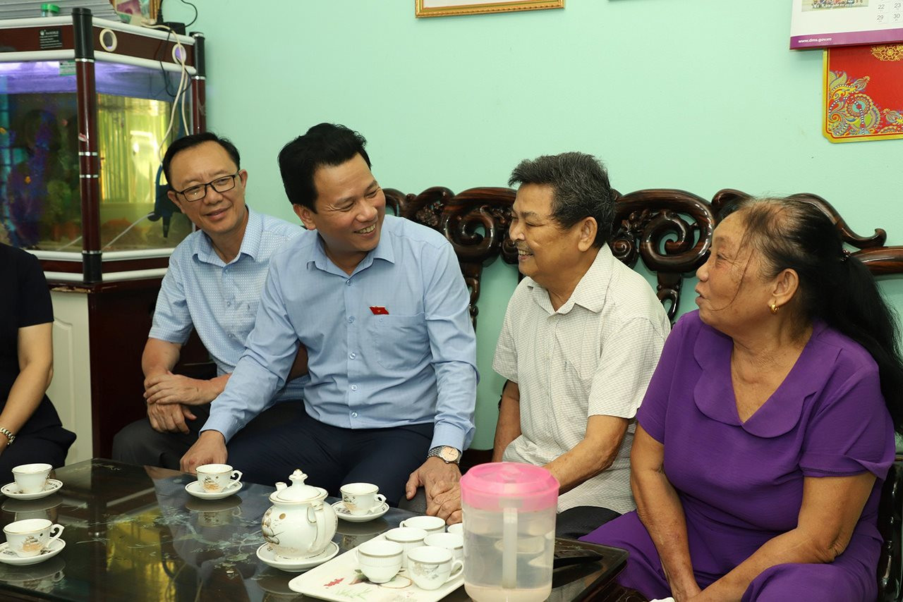 Đoàn ĐBQH tỉnh Hà Giang tiếp xúc cử tri sau Kỳ họp thứ 7, Quốc hội Khoá XV tại huyện Vị Xuyên