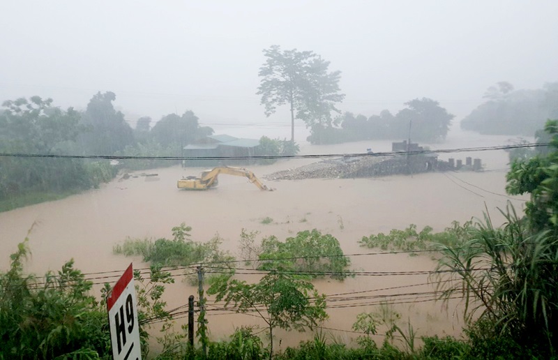 Hà Giang: Mưa lớn gây ngập úng cục bộ, thiệt hại tại một số địa phương