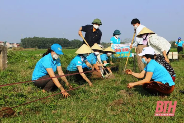 Hoằng Hóa - Thanh Hóa: Chung tay vì môi trường xanh, sạch, đẹp