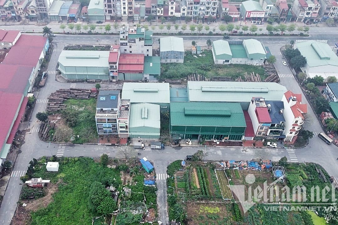 Hiện trạng khu đất liên quan đến sai phạm của Phó chủ tịch TP Từ Sơn