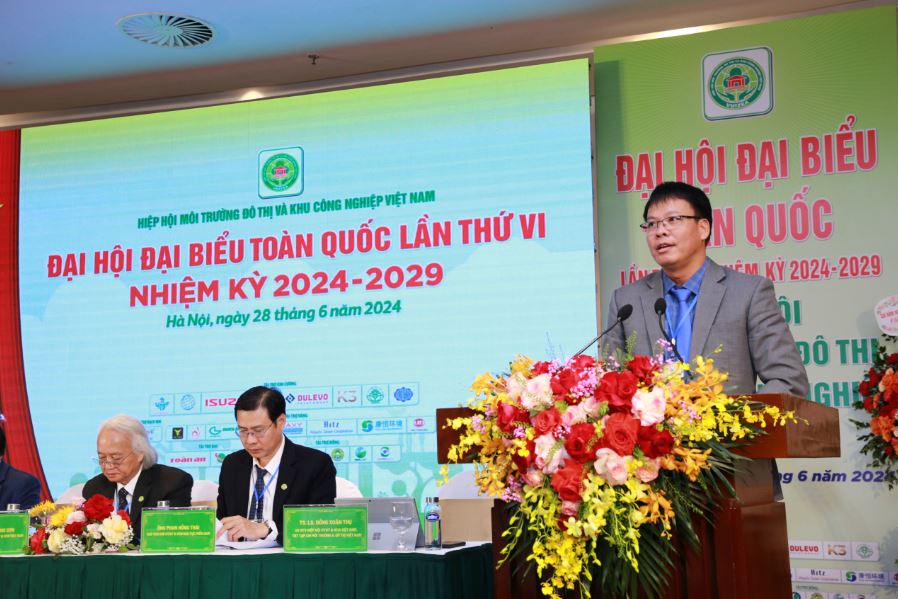 Hiệp hội Môi trường đô thị và Khu công nghiệp Việt Nam tổ chức thành công Đại hội lần thứ VI
