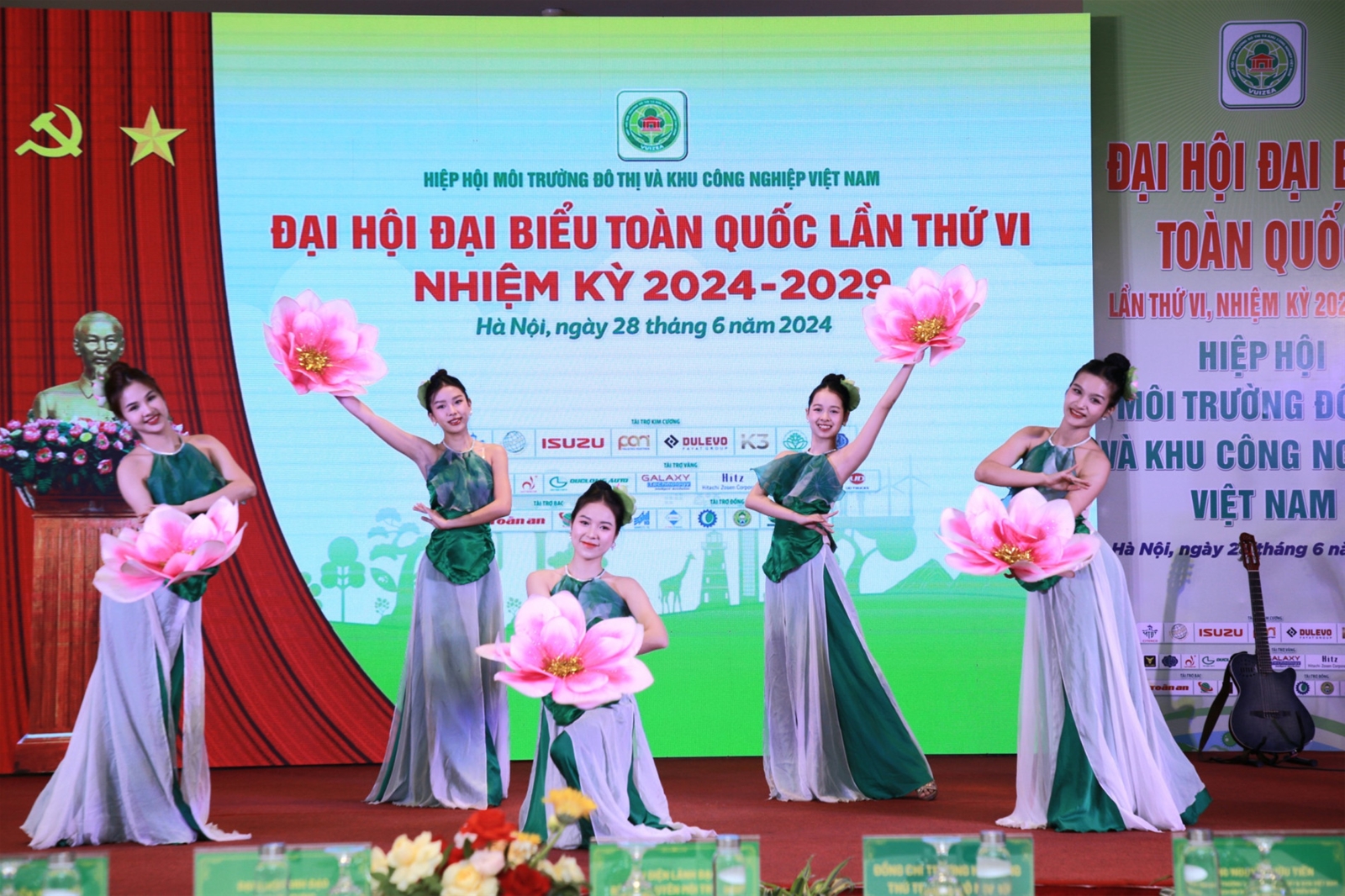 Hiệp hội Môi trường đô thị và Khu công nghiệp Việt Nam tổ chức thành công Đại hội lần thứ VI
