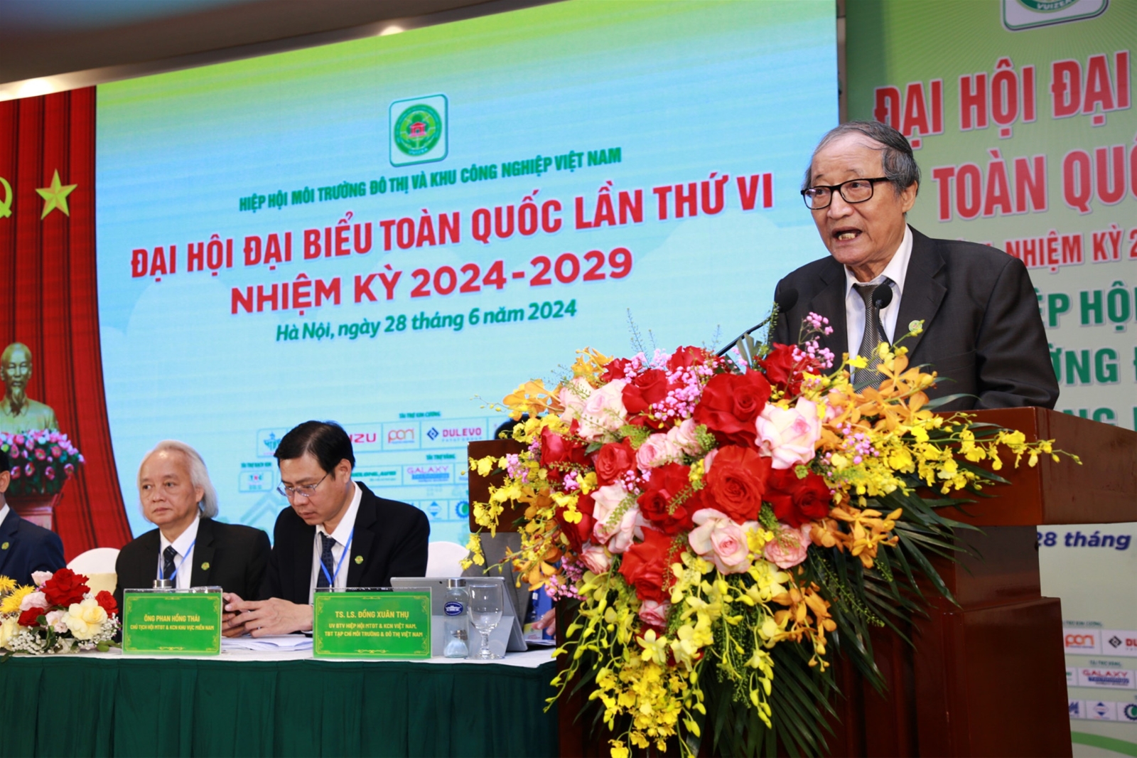 Hiệp hội Môi trường đô thị và Khu công nghiệp Việt Nam tổ chức thành công Đại hội lần thứ VI