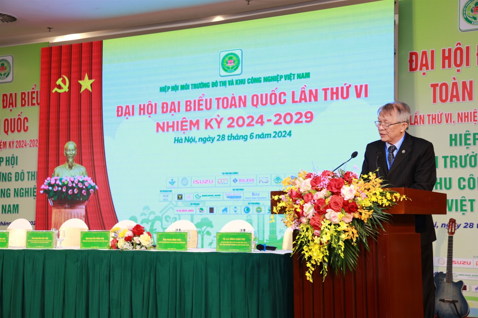 Hiệp hội Môi trường đô thị và Khu công nghiệp Việt Nam tổ chức thành công Đại hội lần thứ VI