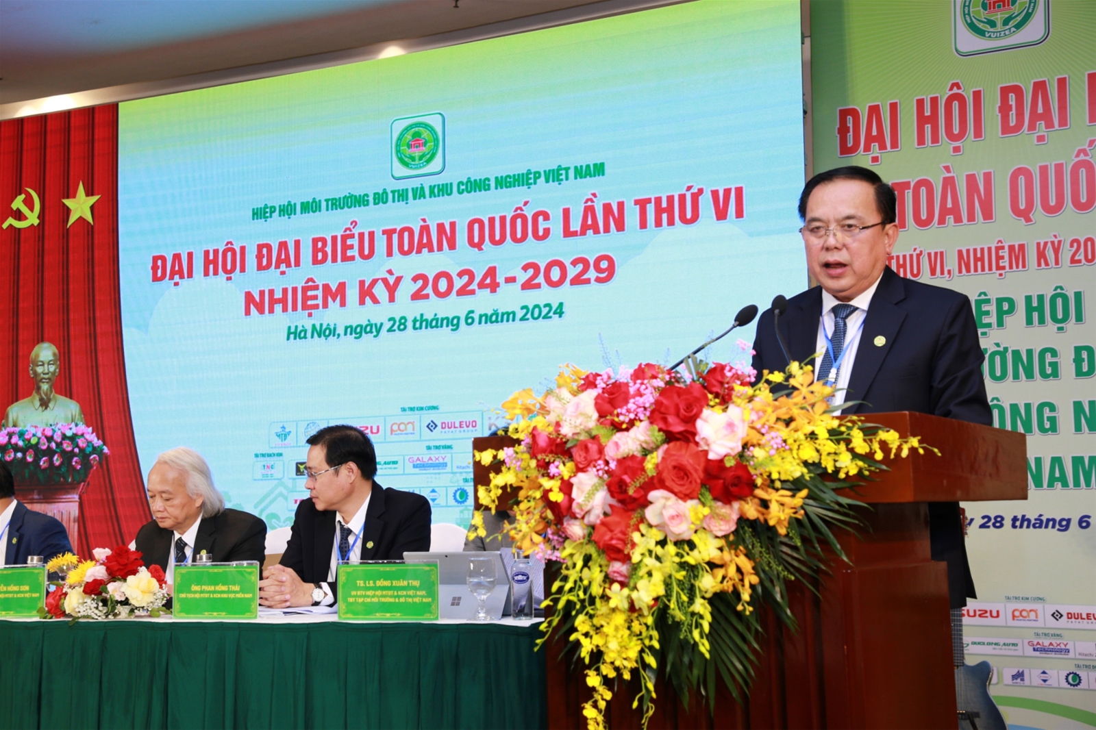 Hiệp hội Môi trường đô thị và Khu công nghiệp Việt Nam tổ chức thành công Đại hội lần thứ VI