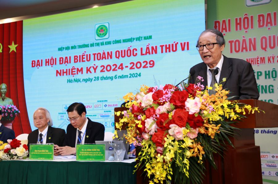 Hiệp hội Môi trường đô thị và Khu công nghiệp Việt Nam tổ chức thành công Đại hội lần thứ VI