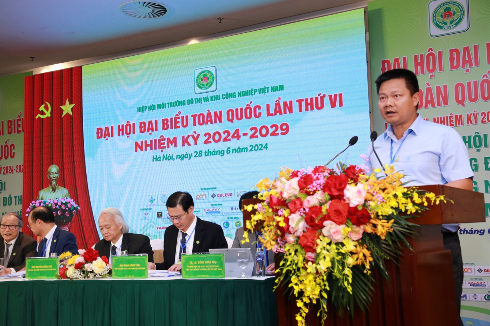 Hiệp hội Môi trường đô thị và Khu công nghiệp Việt Nam tổ chức thành công Đại hội lần thứ VI
