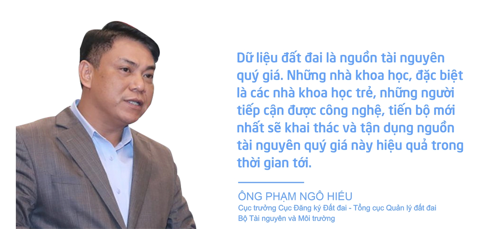 Vai trò của các Nhà khoa học trẻ trong chuyển đổi số và công nghệ số lĩnh vực tài nguyên và môi trường phục vụ phát triển bền vững