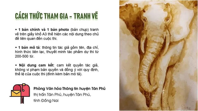 Vườn quốc gia Cát Tiên tổ chức cuộc thi vẽ tranh, chụp ảnh về động vật hoang dã