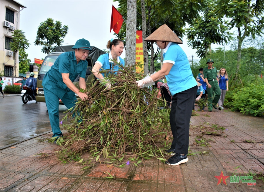 'Ngày thứ bảy xanh' ở Long Biên