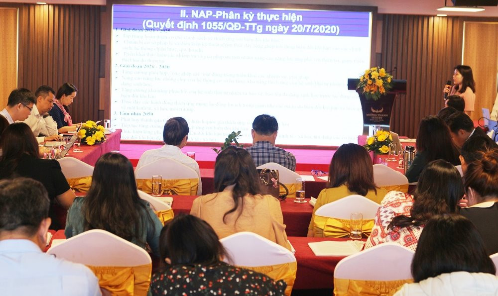 Phổ biến các quy định pháp luật ứng phó BĐKH trong Luật Bảo vệ môi trường cho các tỉnh, thành miền Trung