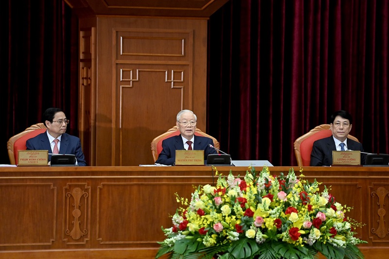 Phát biểu của Tổng Bí thư Nguyễn Phú Trọng khai mạc Hội nghị lần thứ chín Ban Chấp hành Trung ương Đảng khóa XIII