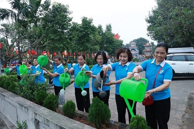Hội phụ nữ Hà Nội đặt mục tiêu mỗi cơ sở hội một công trình xanh