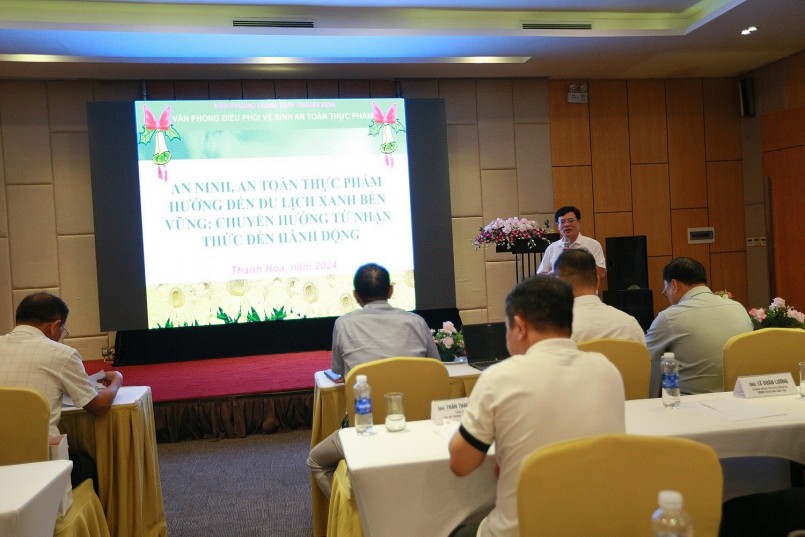 Hội thảo: “An ninh - an toàn thực phẩm hướng đến du lịch xanh bền vững, chuyển hướng từ nhận thức đến hành động”