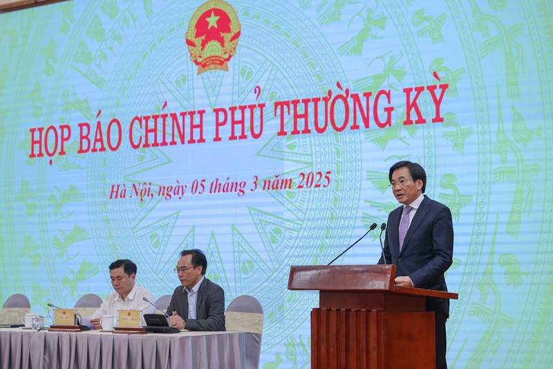 Họp báo Chính phủ tháng 2/2025: 8 kết quả phát triển KTXH nổi bật