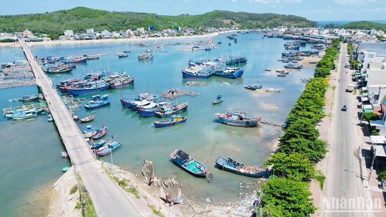 Ngổn ngang xác tàu ở cảng biển Sa Huỳnh