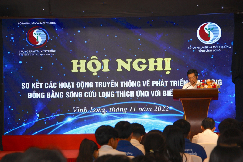 Hội nghị: “Sơ kết các hoạt động truyền thông về phát triển bền vững đồng bằng sông Cửu Long thích ứng với Biến đổi khí hậu”