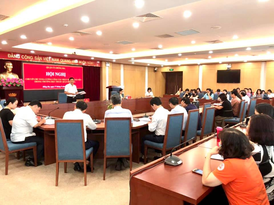 Công tác phát triển đảng viên trong các trường đại học