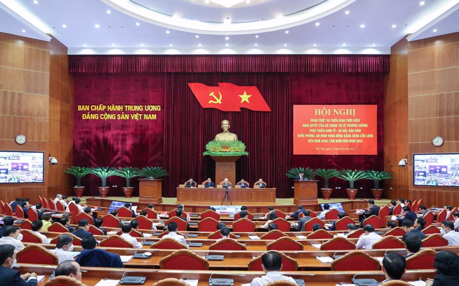 Tổng Bí thư: Phát triển Đồng bằng sông Cửu Long là nhiệm vụ của toàn hệ thống chính trị