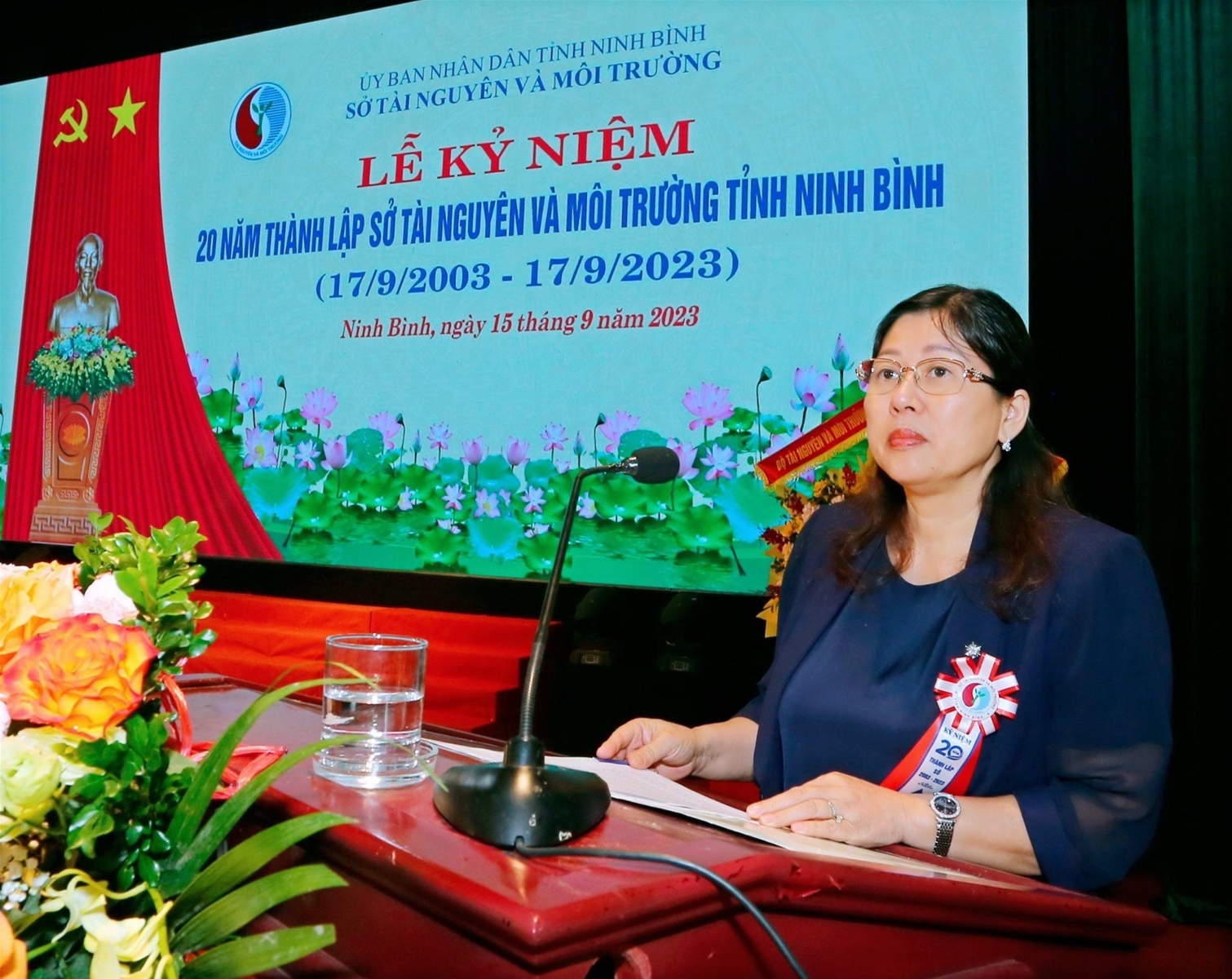 Kỷ niệm 20 năm thành lập Sở Tài nguyên và Môi trường Ninh Bình