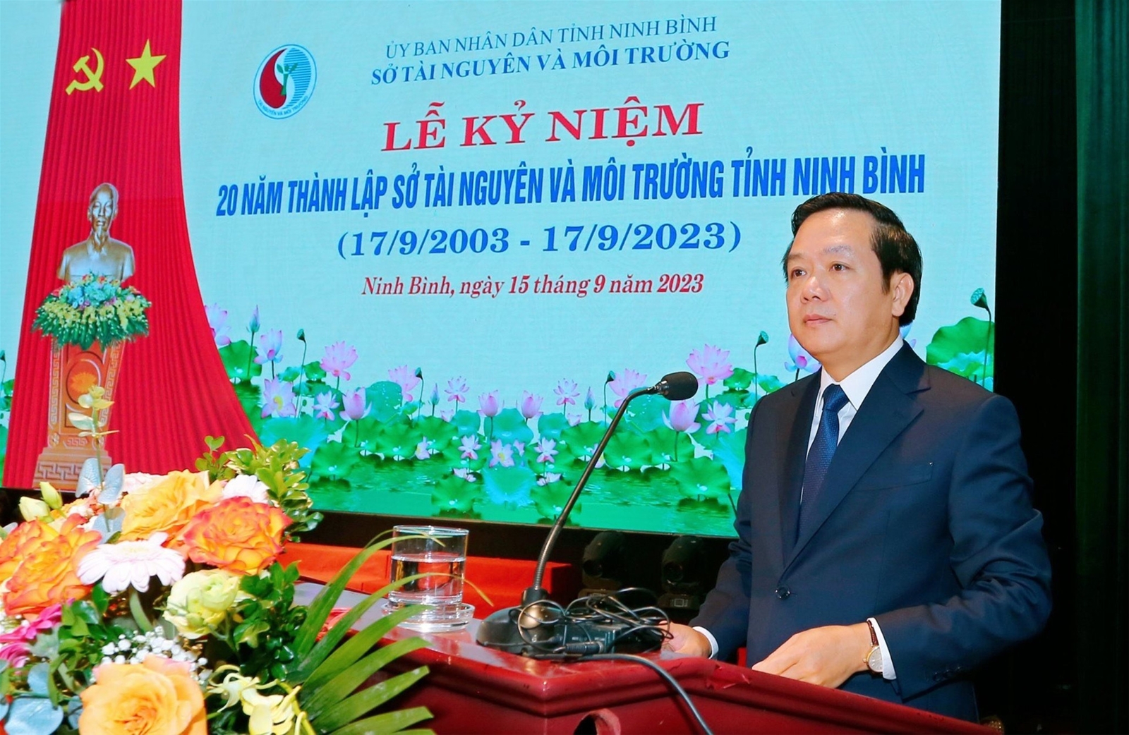 Kỷ niệm 20 năm thành lập Sở Tài nguyên và Môi trường Ninh Bình
