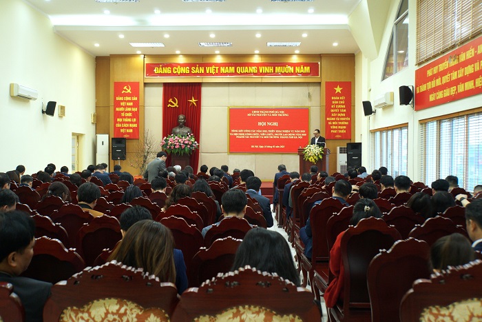 Sở TN&MT Thành phố Hà Nội tổng kết công tác năm 2022 và phát động phong trào thi đua năm 2023